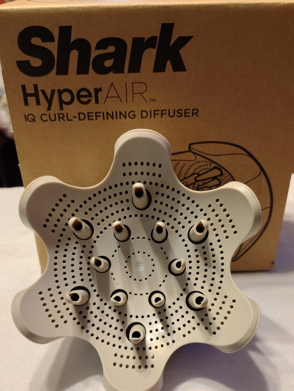 HyperAir IQ Curl-Defining Diffuser — Cream